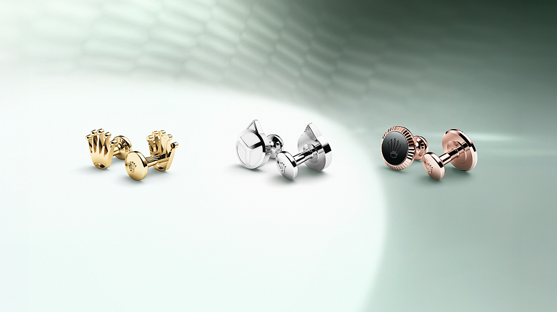 crown cufflinks