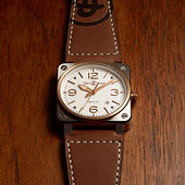 Bell & Ross BR03A-WH-STPG/SCA