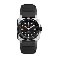 Bell & Ross BR0392-D-BL-ST/SRB