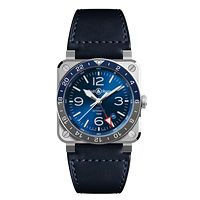 Bell & Ross BR0393-BLU-ST/SCA